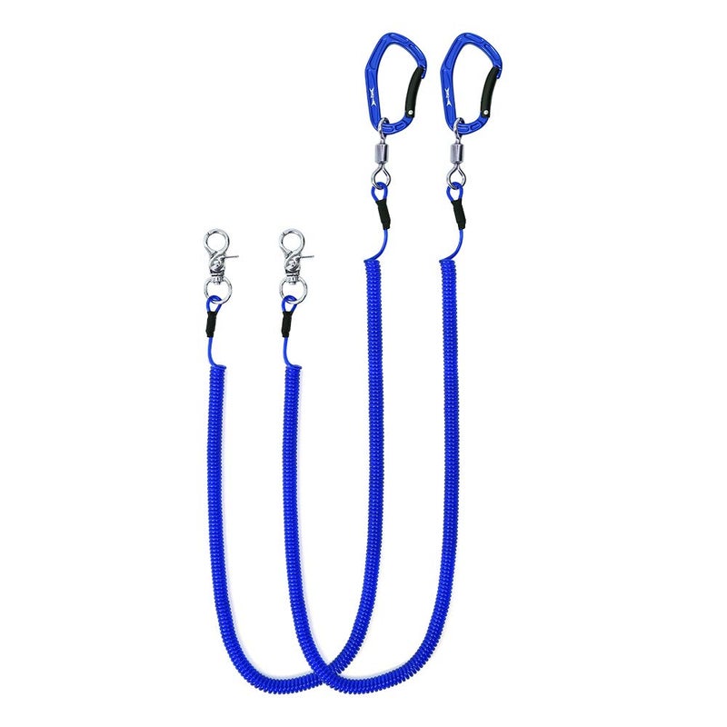 HERCULES M4 Heavy Duty Fishing Lanyard (Pack of 2 Blue, 17.7") - Image 1